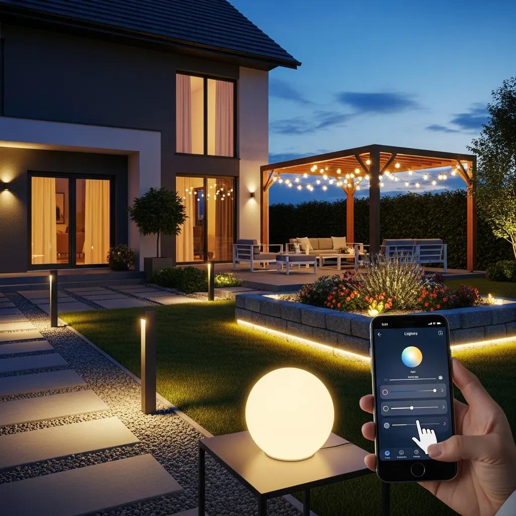 Twilight Solutions | Illuminate Your Home: Outdoor Lighting Design for Impact Energy-efficient outdoor LED lighting solutions with smart control features